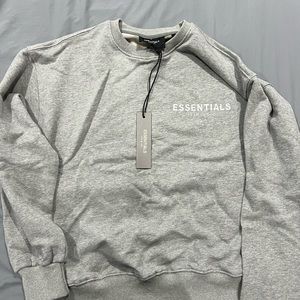 Essentials Fear of God Grey crew neck